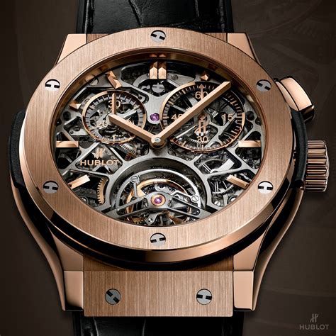 skeleton watch hublot|hublot classic fusion skeleton.